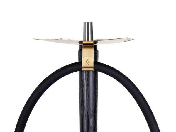 Embery Wood Envolve Hookah - Gold/Black - Shishana.co.uk