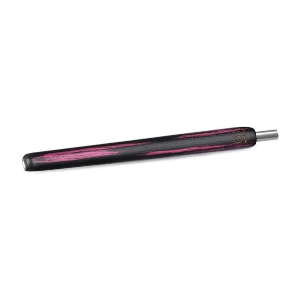 Wookah Wooden Standard Mouthpiece - Black Pink