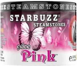 Starbuzz SteamStones Exotic Pink tub with pink butterflies and white background