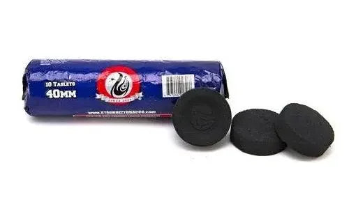 Starbuzz Premium Coconut Instant Light Charcoal 40mm - Shishana.co.uk