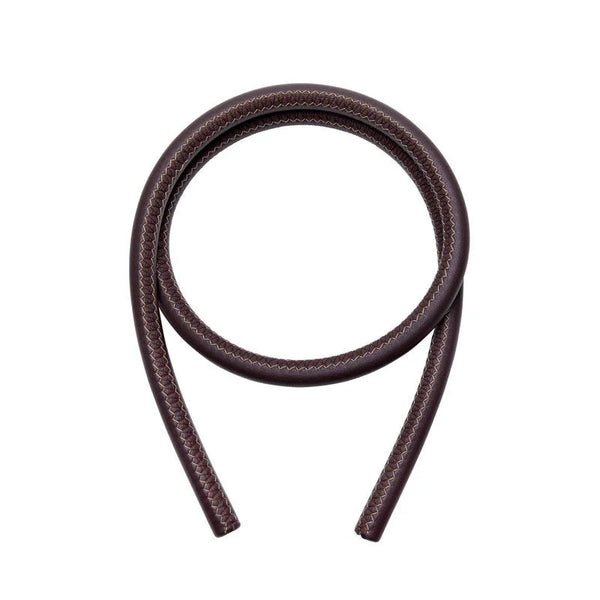 Wookah Leather Hose Brown - Shishana.co.uk