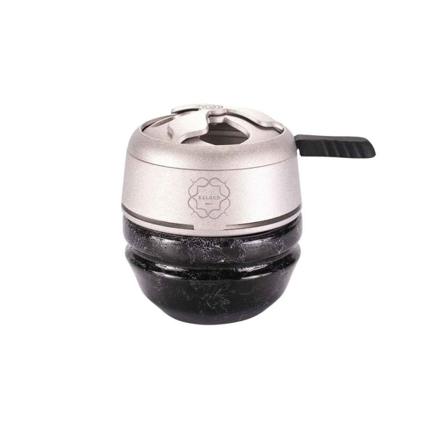 Vyro Globe phunnel shisha bowl with Helsinki HMD Kaloud Lotus heat management device