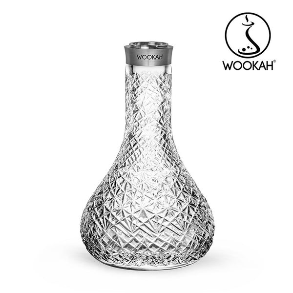 WOOKAH Vase Heavy Crystal Glimmer