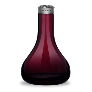 Wookah Vase Burgundy Smooth