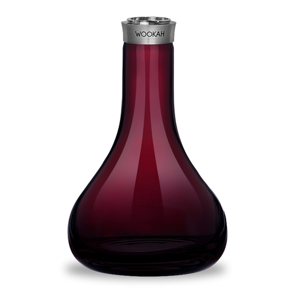 Wookah Vase Burgundy Smooth