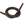 Brown silicone shisha hose coiled on a smooth gradient background