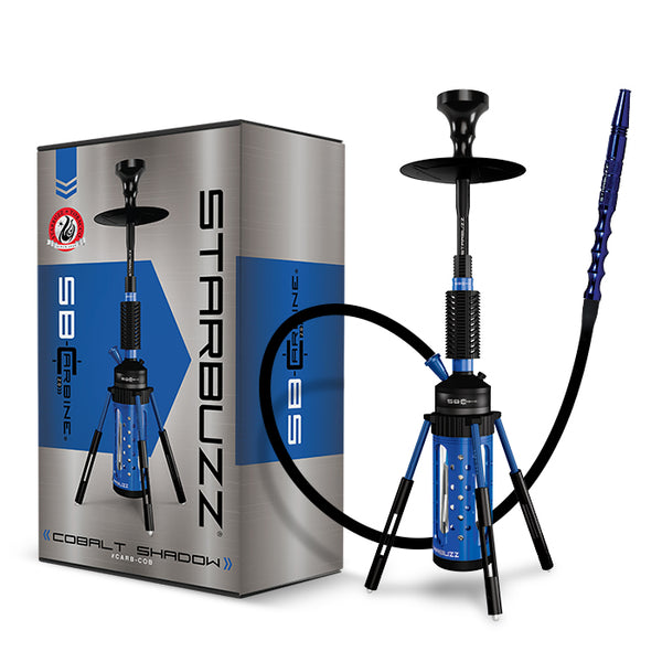 Starbuzz hookah with packaging on a white background