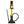 Modern yellow and black hookah with digital controls and a flexible hose