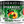 Starbuzz Steamstones Exotic Irish Peach 125g tin. The product packaging features a vibrant green label with a black top and bottom rim, showcasing a graphic of a peach wearing a green top hat and clover, alongside a red and white Starbuzz logo seal.
