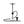 MS Magma Titan hookah with black aluminum stem, clear glass base, black silicone hose, and matching black mouthpiece on white background