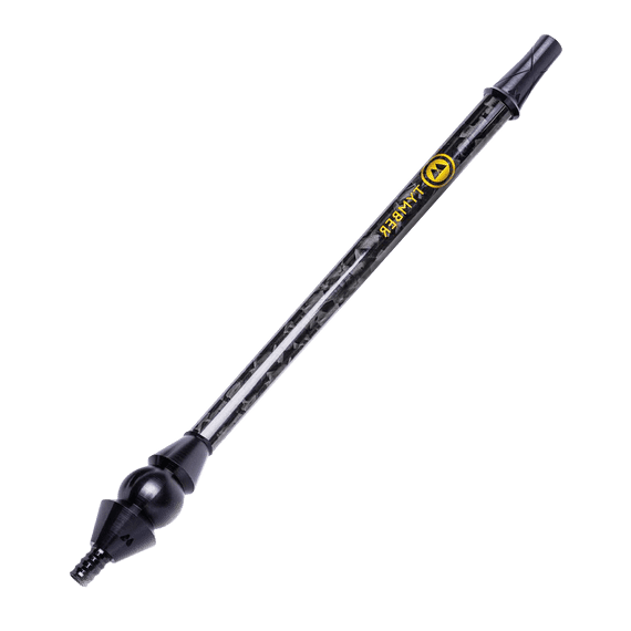 Mason Shishaware Tymber War Black with Carbon Weave Tube Set Shishana.co.uk