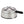 Silver hookah heat management device with handle, suitable for shisha charcoal control