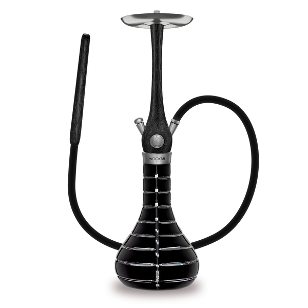 Wookah Nox Mastercut Striped Black Hookah Wookah