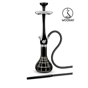 Wookah Exclusive Piano Black Hookah - Shishana.co.uk