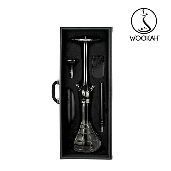 Wookah Exclusive Piano Black Hookah - Shishana.co.uk