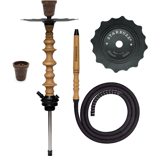 Starbuzz Wood Line Challenger Shisha SET Starbuzz