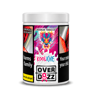 OverDozz Kooliche — upright transparent tub, corrected proportions