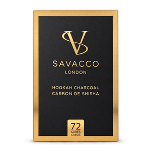 Savacco Shisha Charcoal 72 Cubes — transparent product photograph