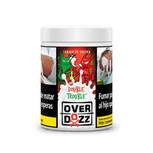 OverDozz Shisha Flavours 200g — transparent product photograph